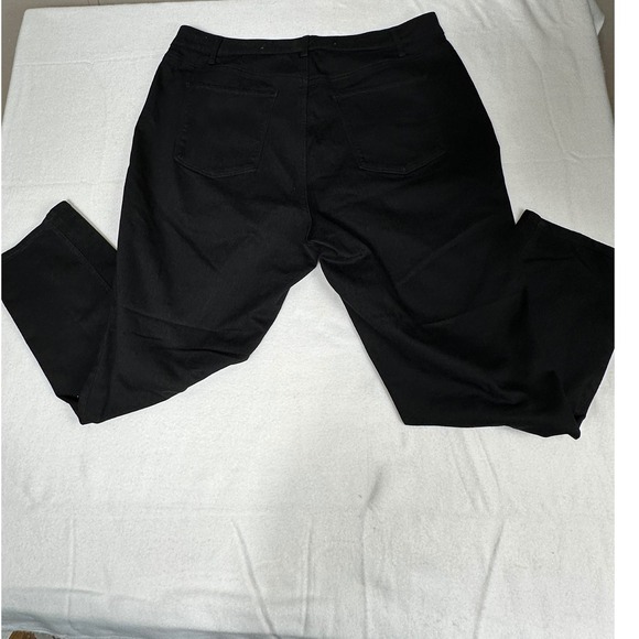 Talbots Flawless 18W Slim Ankle Curvy Black Pants Trousers Womens - Picture 4 of 4